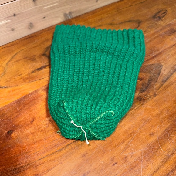 VTG 70’s/80’s Green Bay Packers NFL Football Patch Knit Pom Beanie Hat - Picture 5 of 5